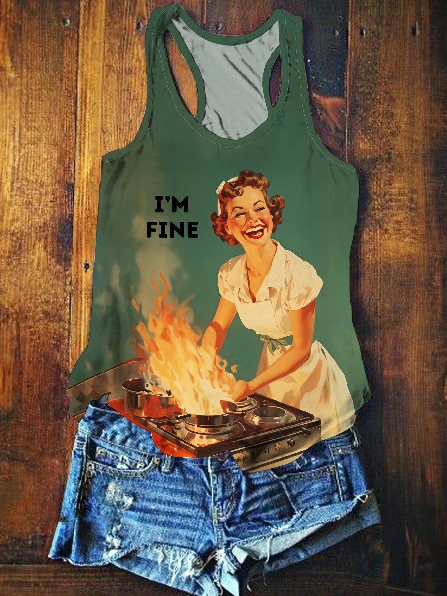 Women's Print Casual Green Tops