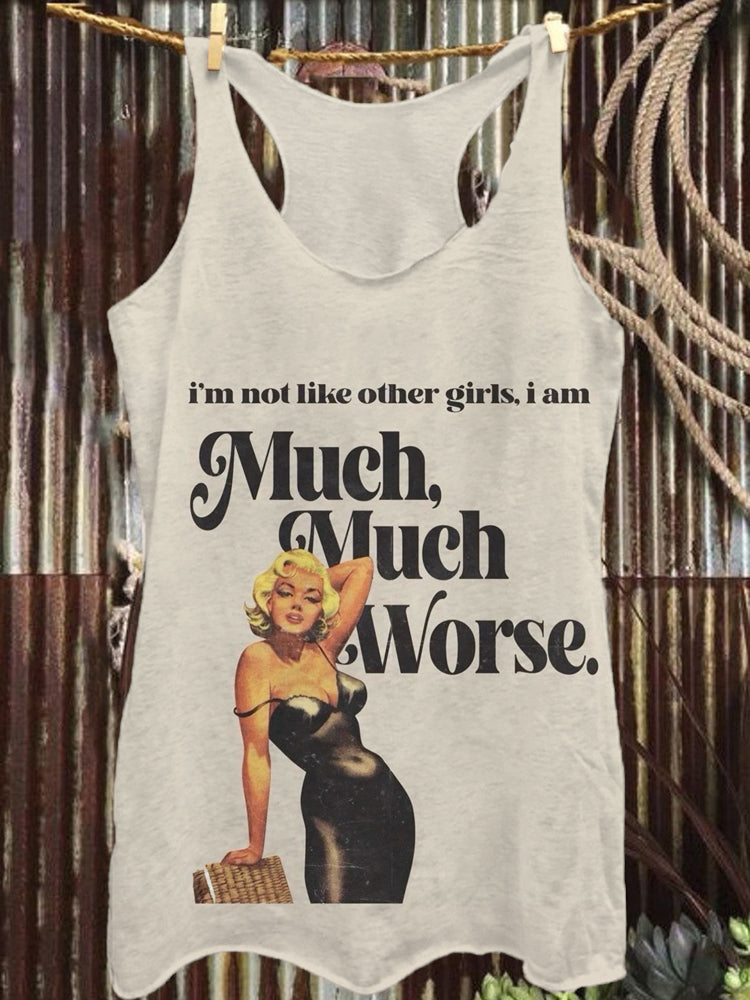 Women's Vintage Print Tops