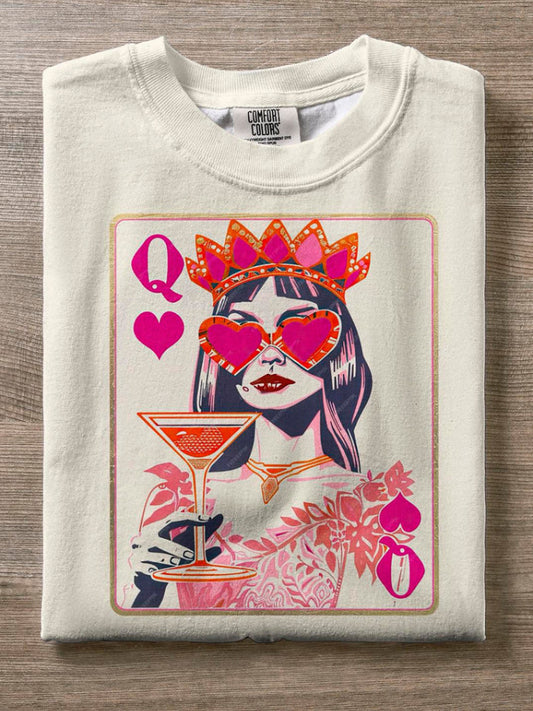 Queen's Valentine Casual Tops